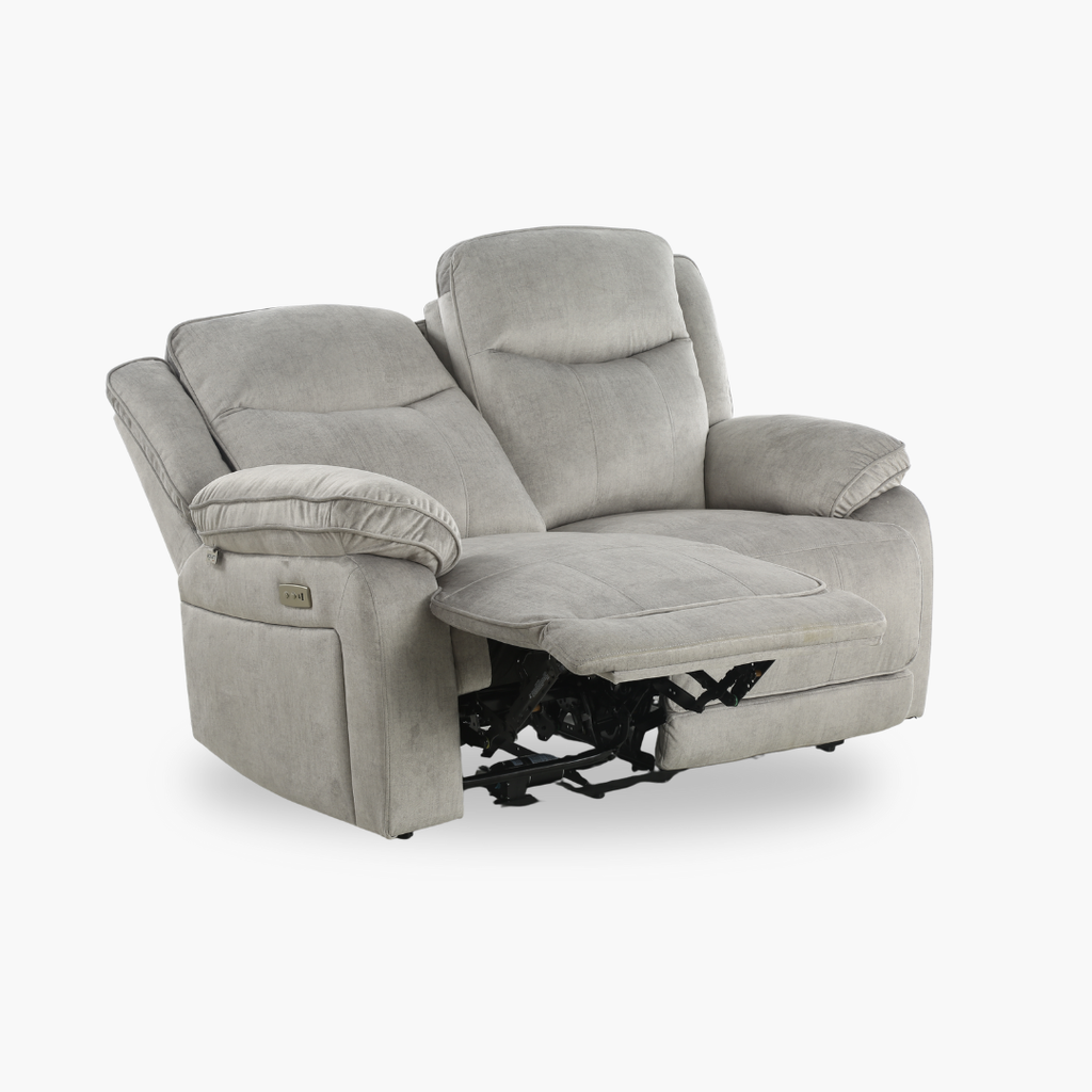 Sloane Grey Recliner Sofa