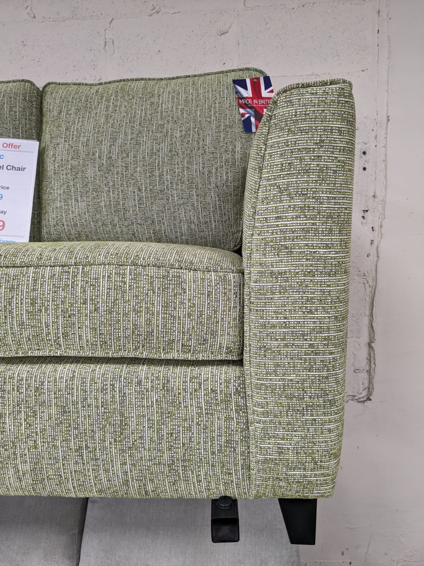 Zinc 2 Seater Sofa + Swivel Chair Clearance Newcastle Furniture Centre