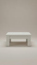 White oak coffee table