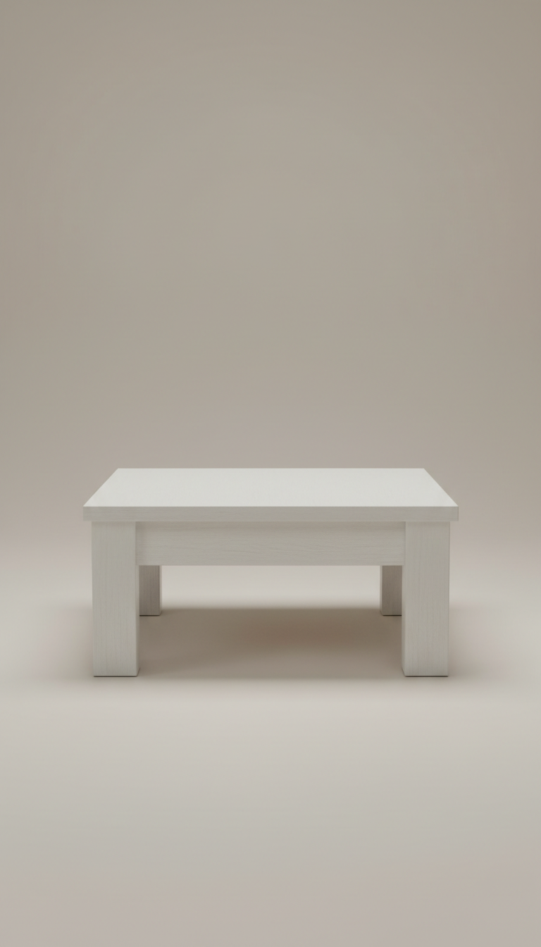 White oak coffee table