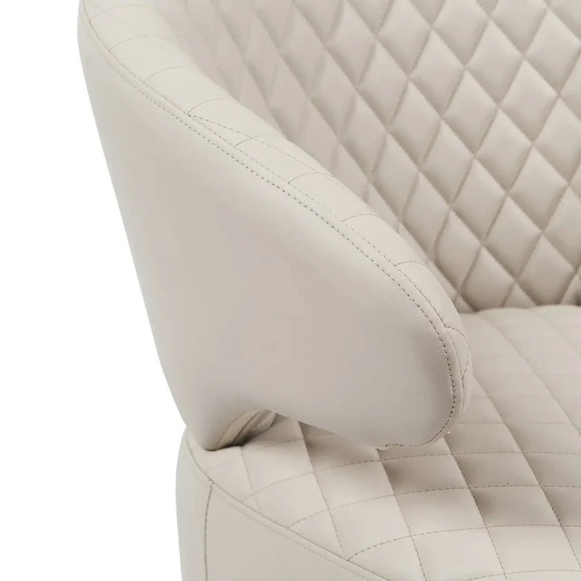 Emma PU Leather Occasional Chair