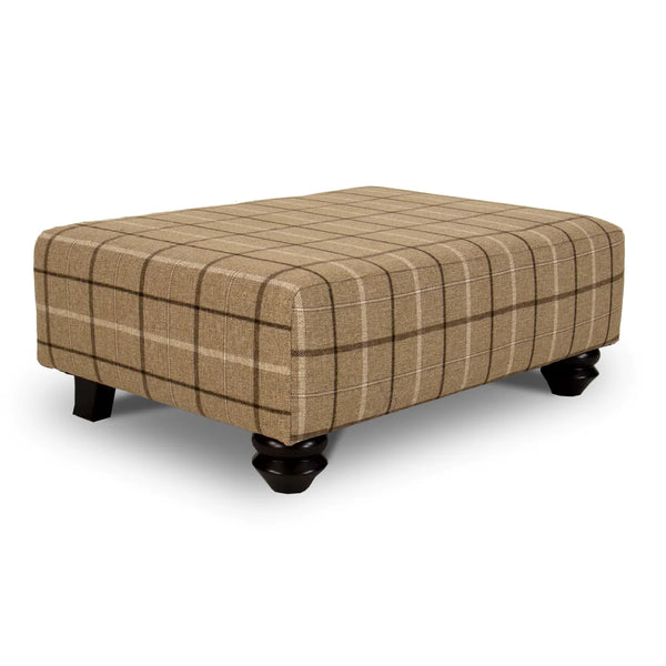 Spencer Footstool - Oat Collection