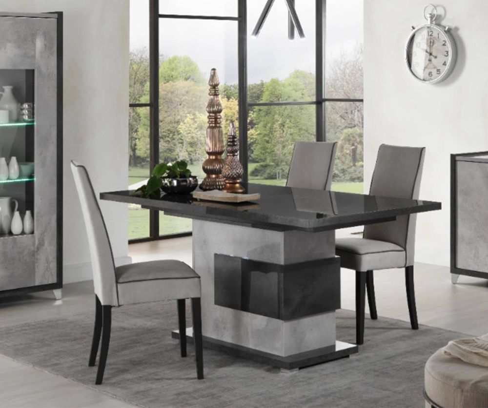 Hilton Rectangular Extension Dining Table Newcastle Furniture Centre