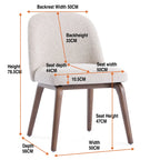 Hollywood Beige Dining Chair