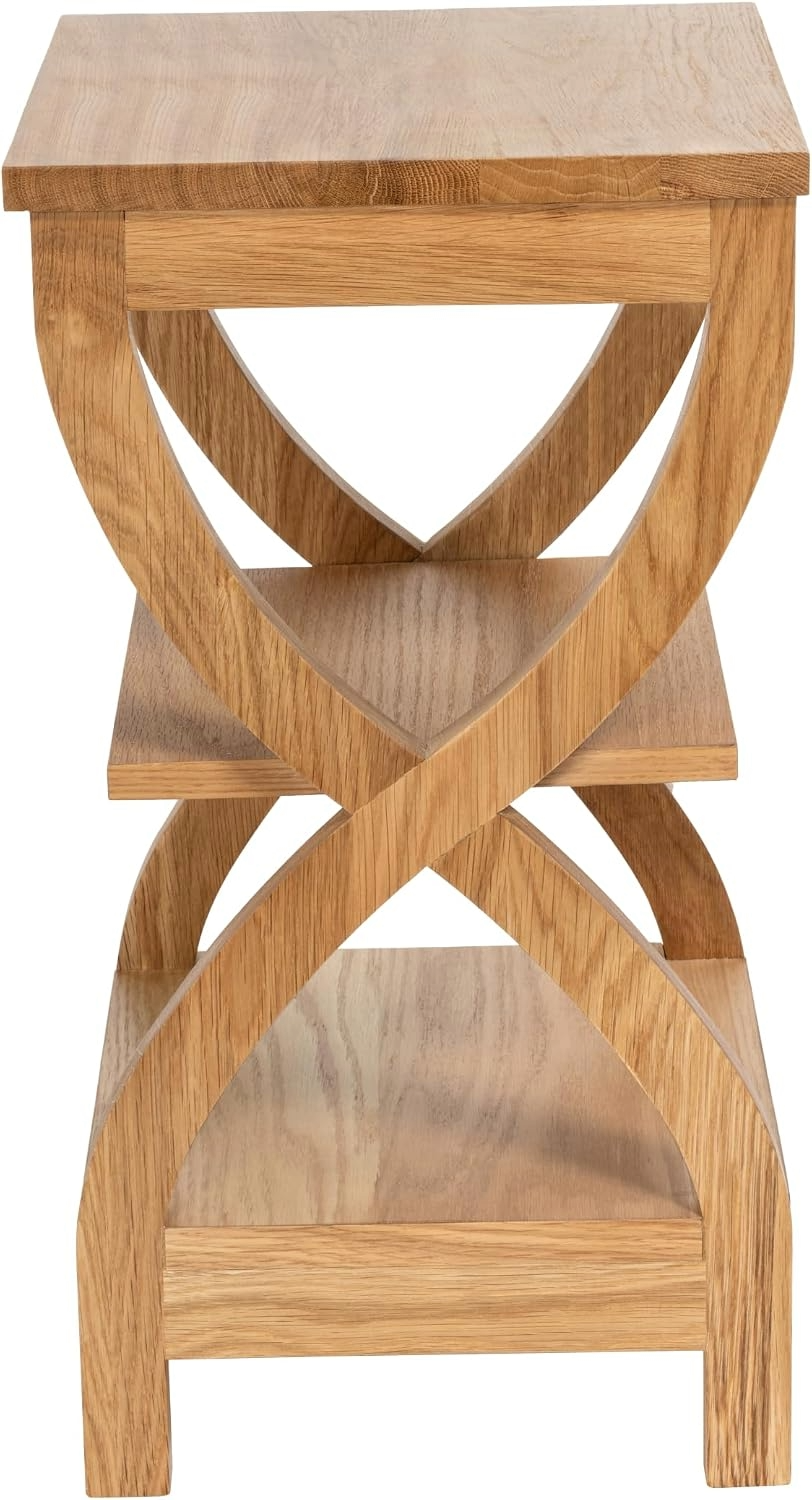 Oak Telephone Stand
