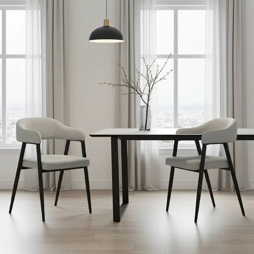 Chiara Light Grey Dining Chair