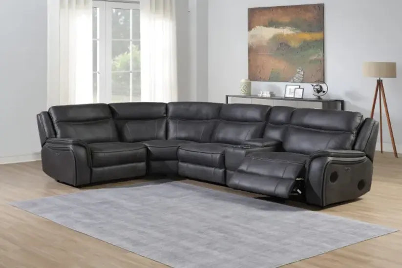 Media Electric Recliner Corner Sofa