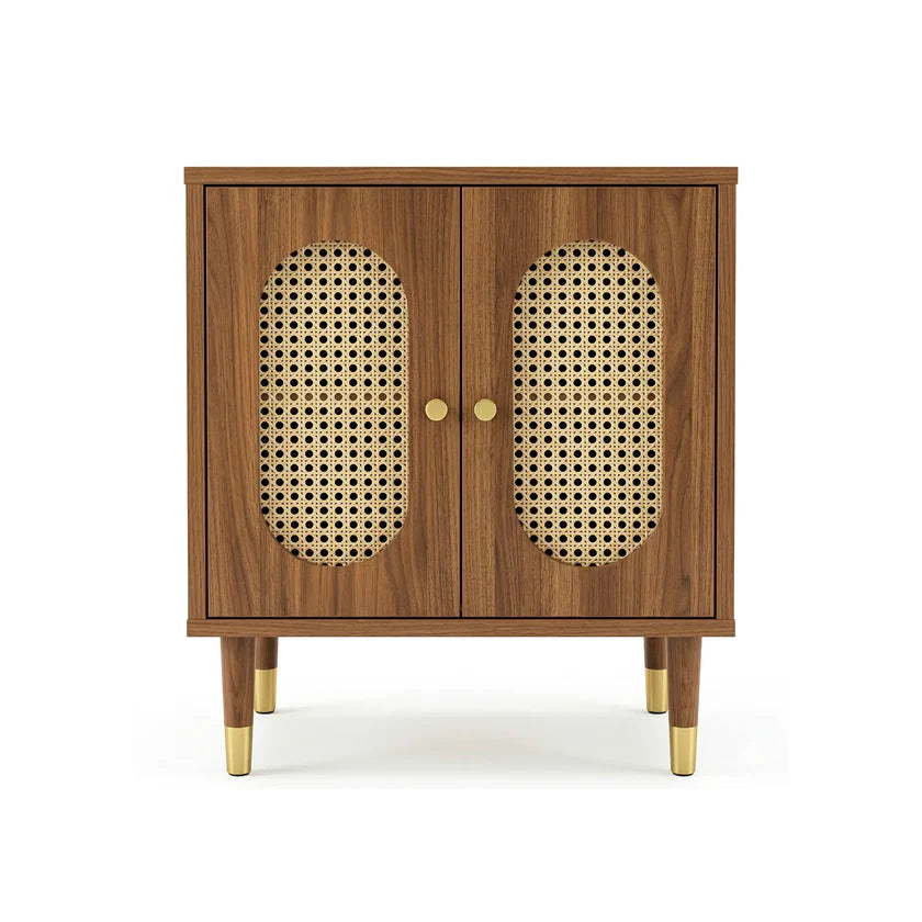 Rattan Bedside Cabinet