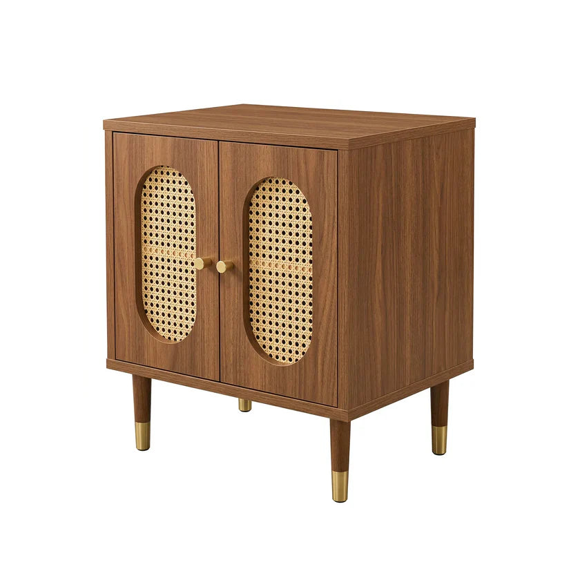 Rattan Bedside Cabinet