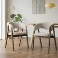 Rivers Cream Boucle Dining Chair