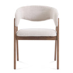 Rivers Cream Boucle Dining Chair