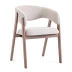 Rivers Cream Boucle Dining Chair