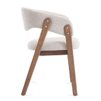 Rivers Cream Boucle Dining Chair