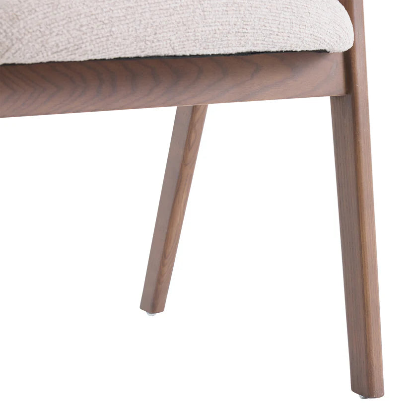 Rivers Cream Boucle Dining Chair