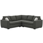 Quilted Large Corner Sofa